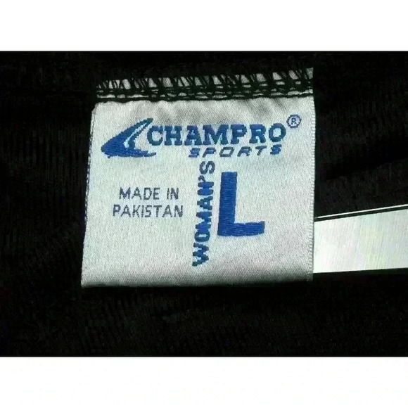 Champro womens performance baseball soft ball pant L low rise Dri-Gear black NWT - Picture 6 of 8